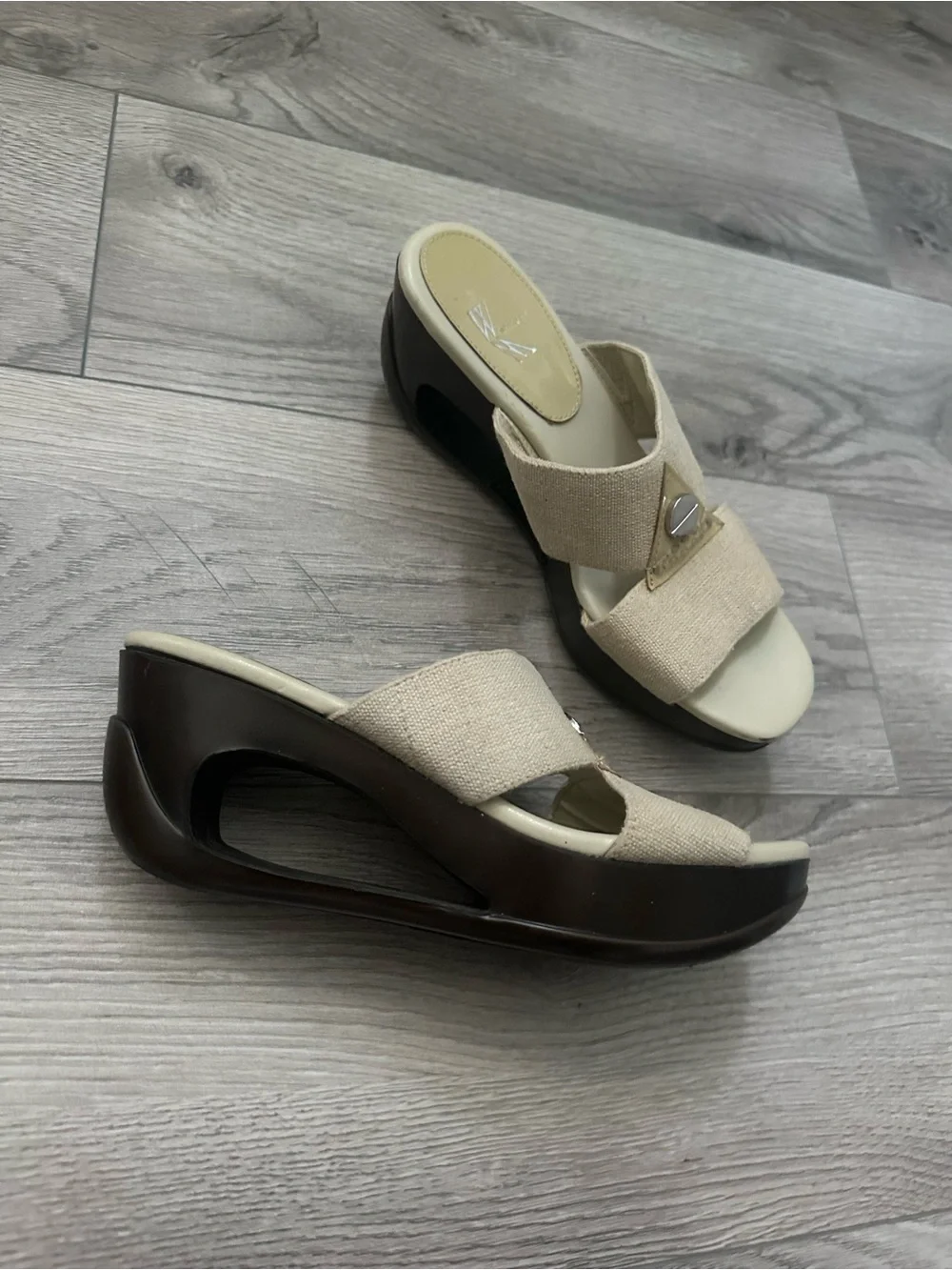 Vintage Wedge Sandals
